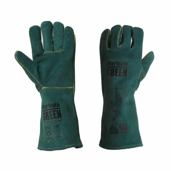 Martula Green Lefties Welding Glove