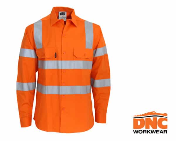 Hi-Vis Cool Breeze 3-Way L/S Shirt (VIC Rail Compliant)