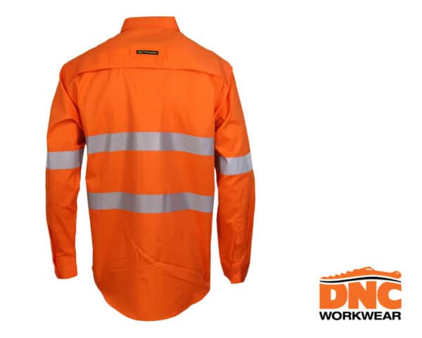 Hi-Vis Coolight Segment Taped L/S Shirt - Image 2