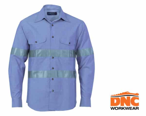 Hi-Vis Reflective L/S Shirt Chambray