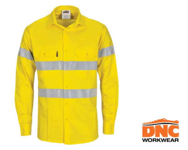 Hi-Vis Cool Breeze L/S Shirt Yellow