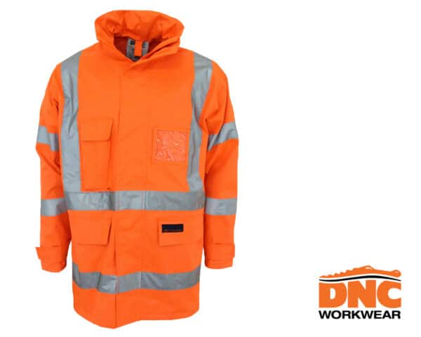 Hi-Vis X Back Biomotion L/S Rain Jacket