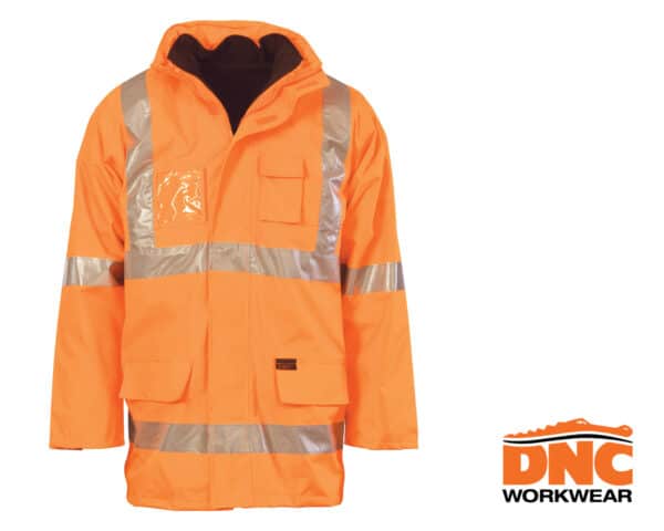 Hi-Vis X Back D/N 6-in-1 L/S Jacket