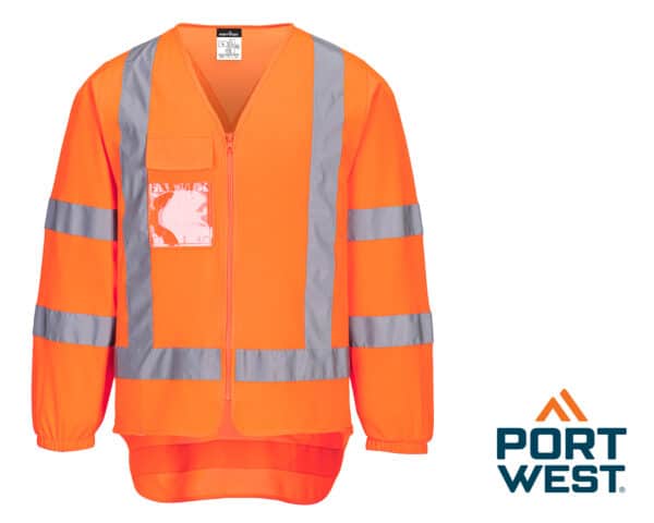 Hi-Vis X Back TTMC L/S Vest