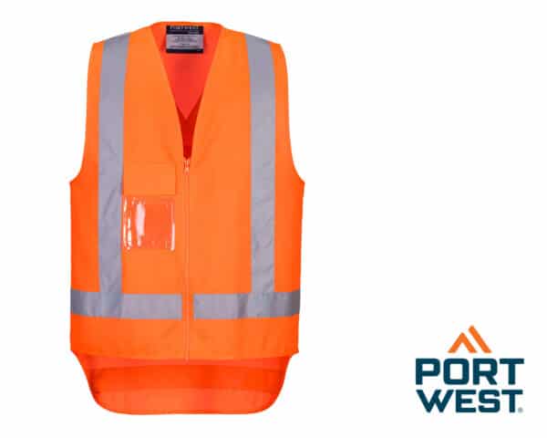 Hi-Vis X Back TTMC Sleeveless Vest