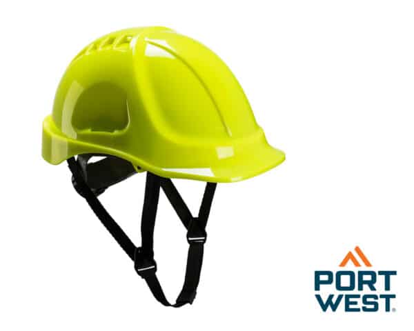 Endurance Helmet Hard Hat (Earmuff Compatible) Fluro Yellow
