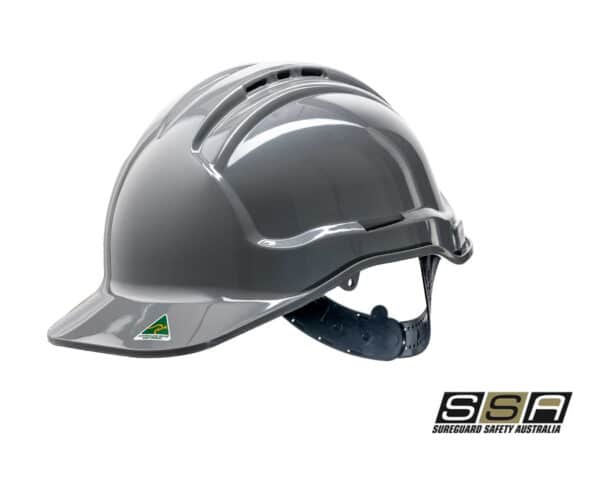 Tuffgard Hard Hat (Earmuff Compatible) Grey