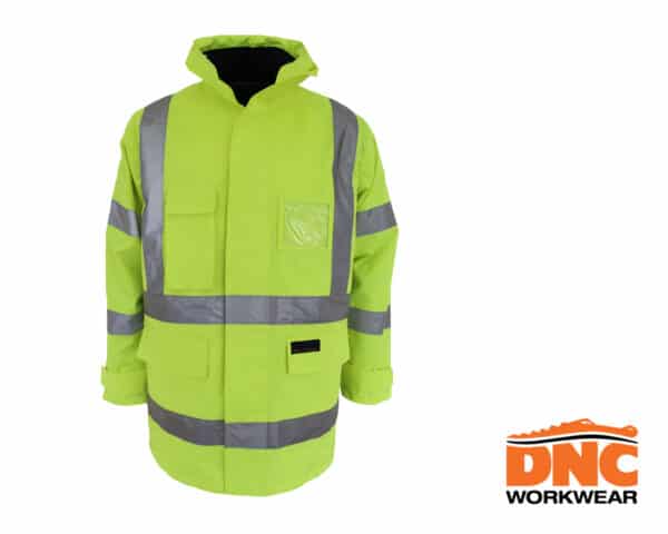 Hi-Vis Biomotion 6-in-1 L/S Jacket Yellow