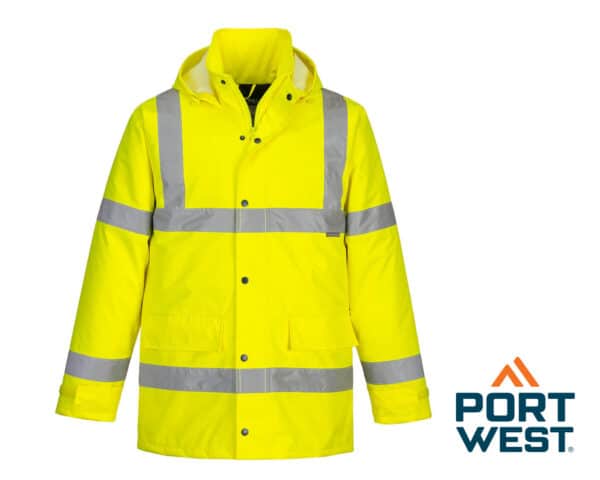 Hi-Vis L/S Traffic Jacket Yellow